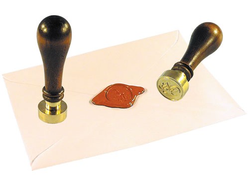 Pecsétviasznyomó fanyeles kivitelben