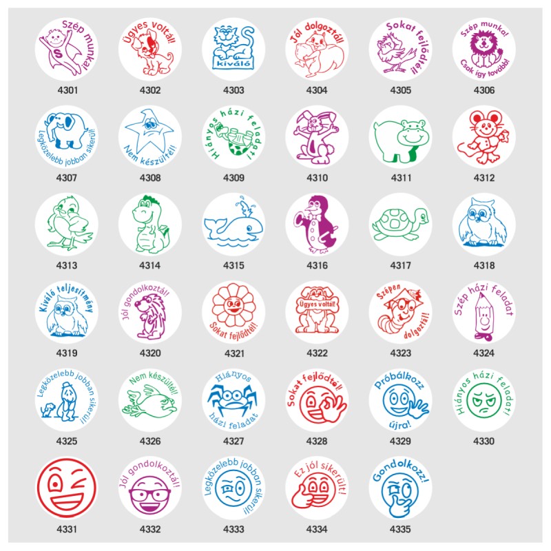 N43 Xclamation - Standard iskolai lenyomattal