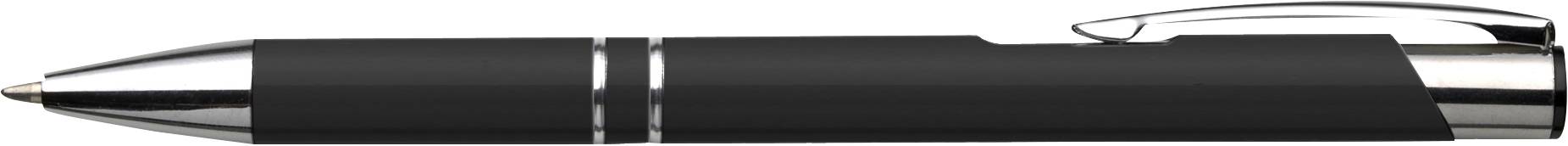 Gravírozott fém toll - fekete