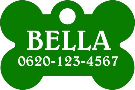 Kutya - macska biléta - Csont alakú